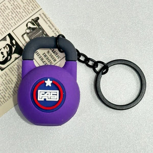 Creativity Weight Piece Barbell Keychain Gym Gifts for Gym Love Weight Piece Detachable Barbell Key Chain Charm Bag Pendant