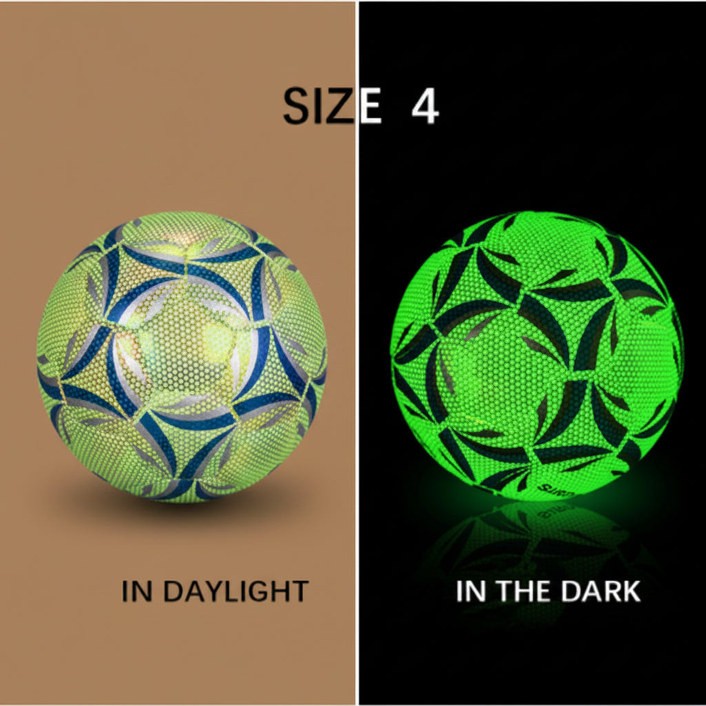 Luminate Soccer Practice Football Glowing Training Ball