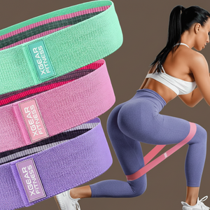 XGear women's butt and hip resistance bands set of 3 - product overview