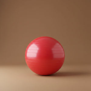 Exercise yoga ball for home workouts - texture and grip detail