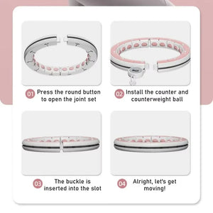 Intelligent Hoola Hoop Equipment Fitness Slim Tummy Concealment Exercise Equipment Weight Loss Fat Burning Exercise Sport Hoops