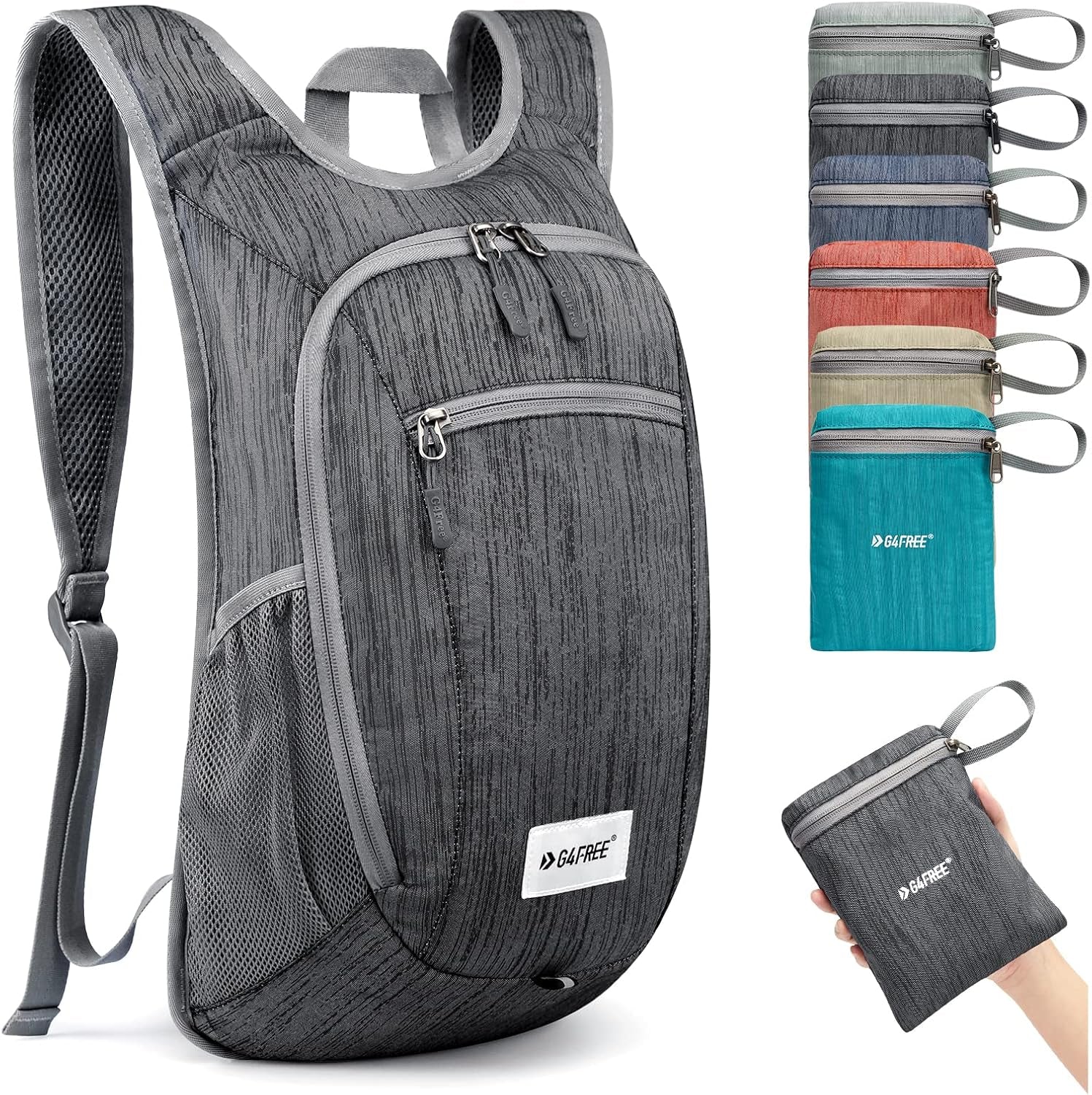 10L/15L/20L Hiking Backpack Lightweight Packable Hiking Daypack Small Travel Outdoor Foldable Shoulder Bag