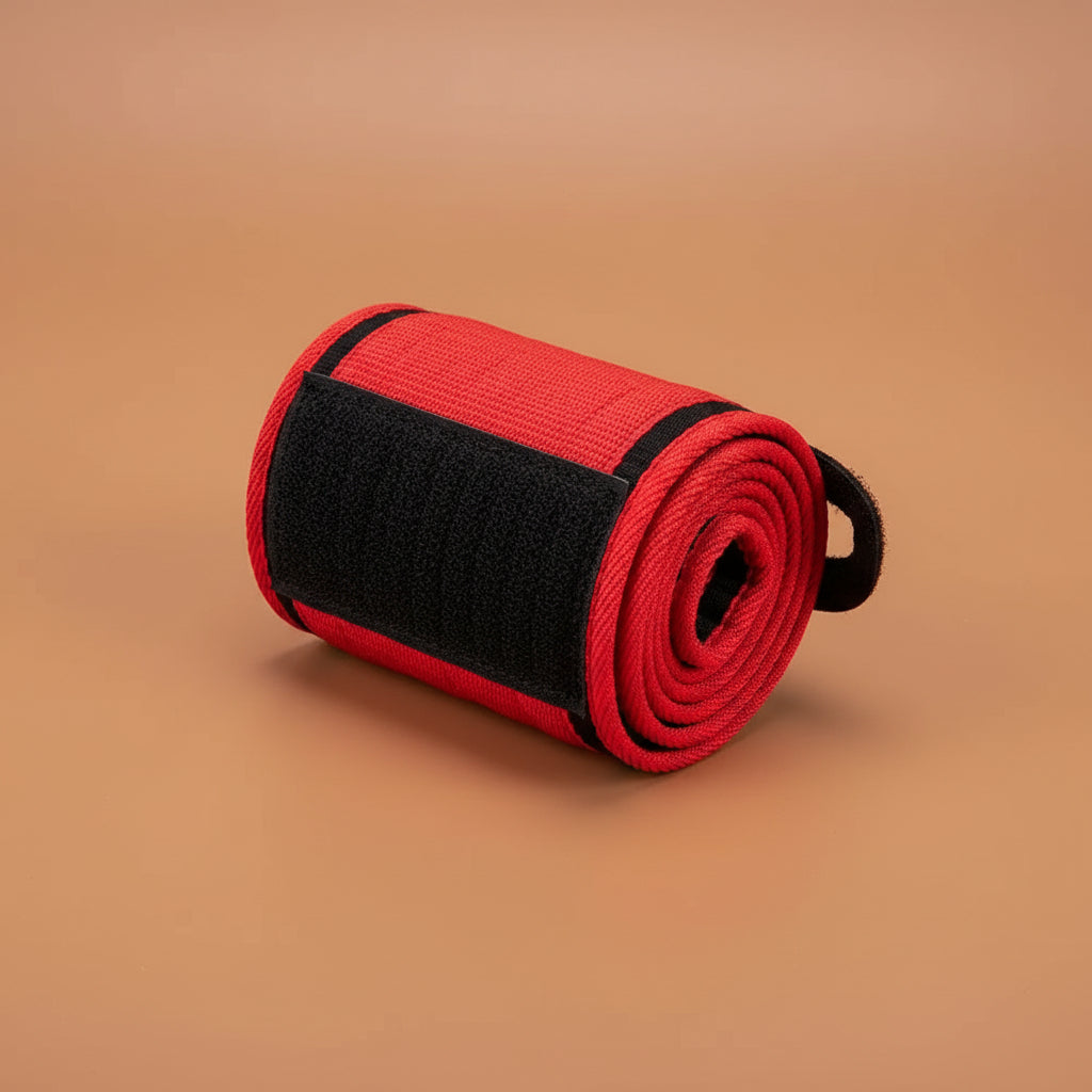 Self Locking Buckle Weightlifting Belt Fitness Adjustable Nylon Gym Workout Belts Deadlifting Squatting Lifting Back Support