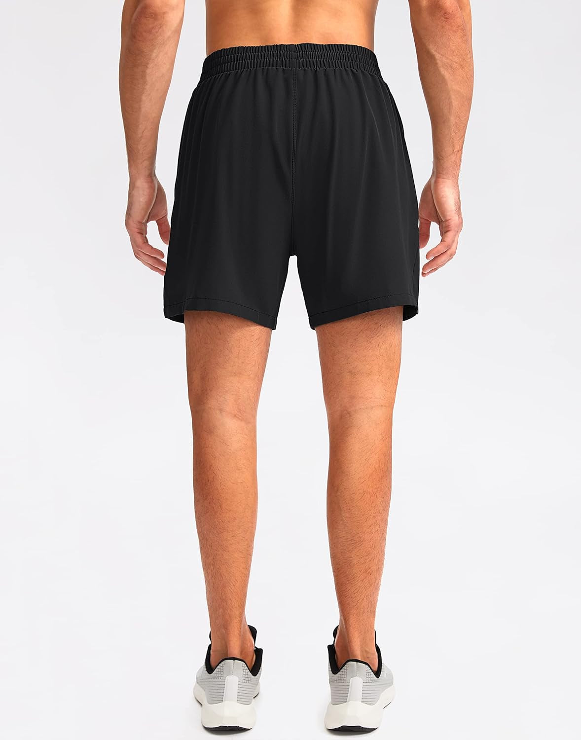 Men'S Workout Running Shorts 5"/7"/9" Lightweight Gym Athletic Shorts for Men with Zipper Pockets