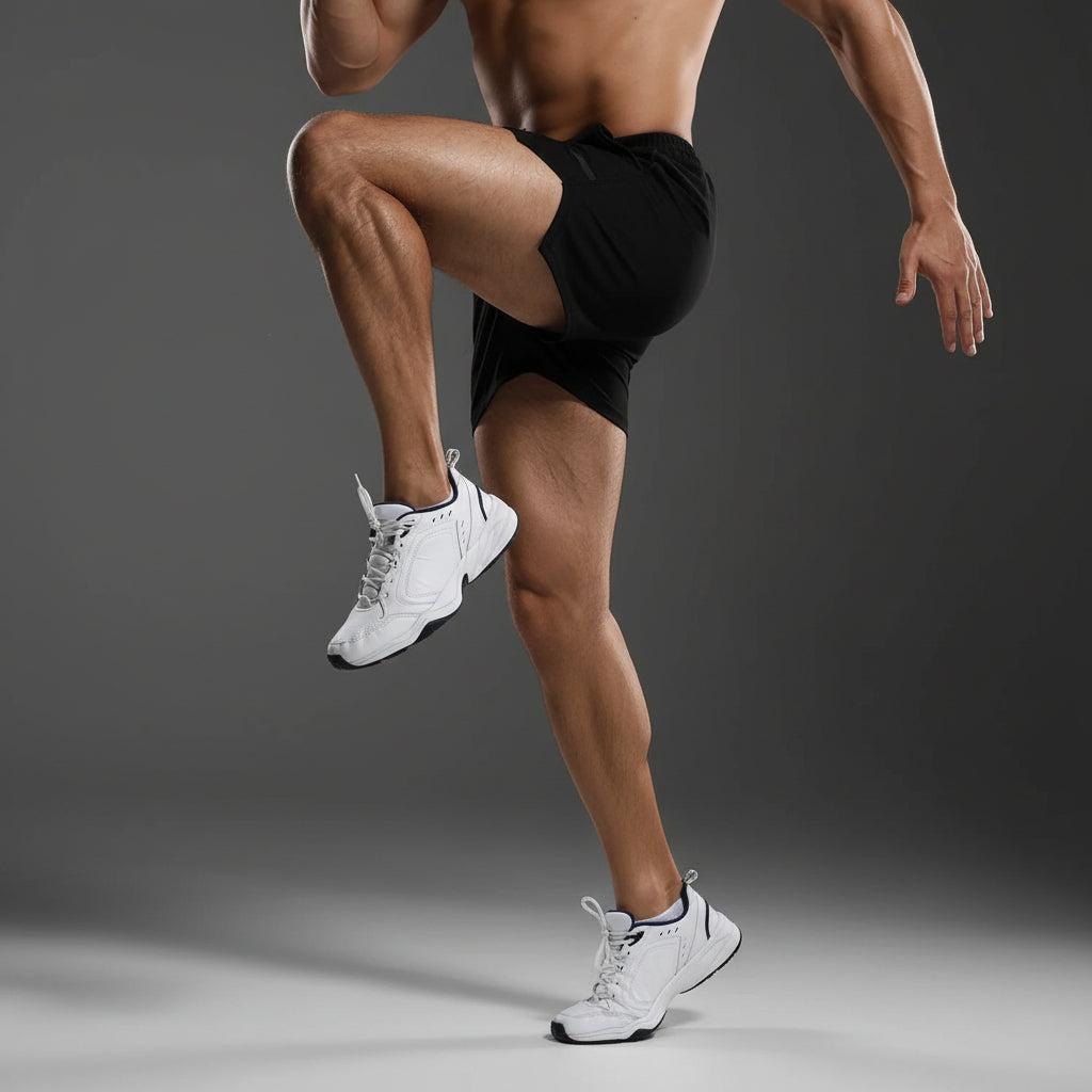 OEBLD Men'S Gym Running Shorts 3" Breathable Lightweight Athletic Sport Shorts Training Workout Shorts with Pockets