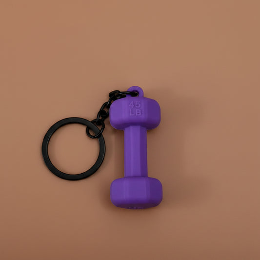 Creativity Weight Piece Barbell Keychain Gym Gifts for Gym Love Weight Piece Detachable Barbell Key Chain Charm Bag Pendant