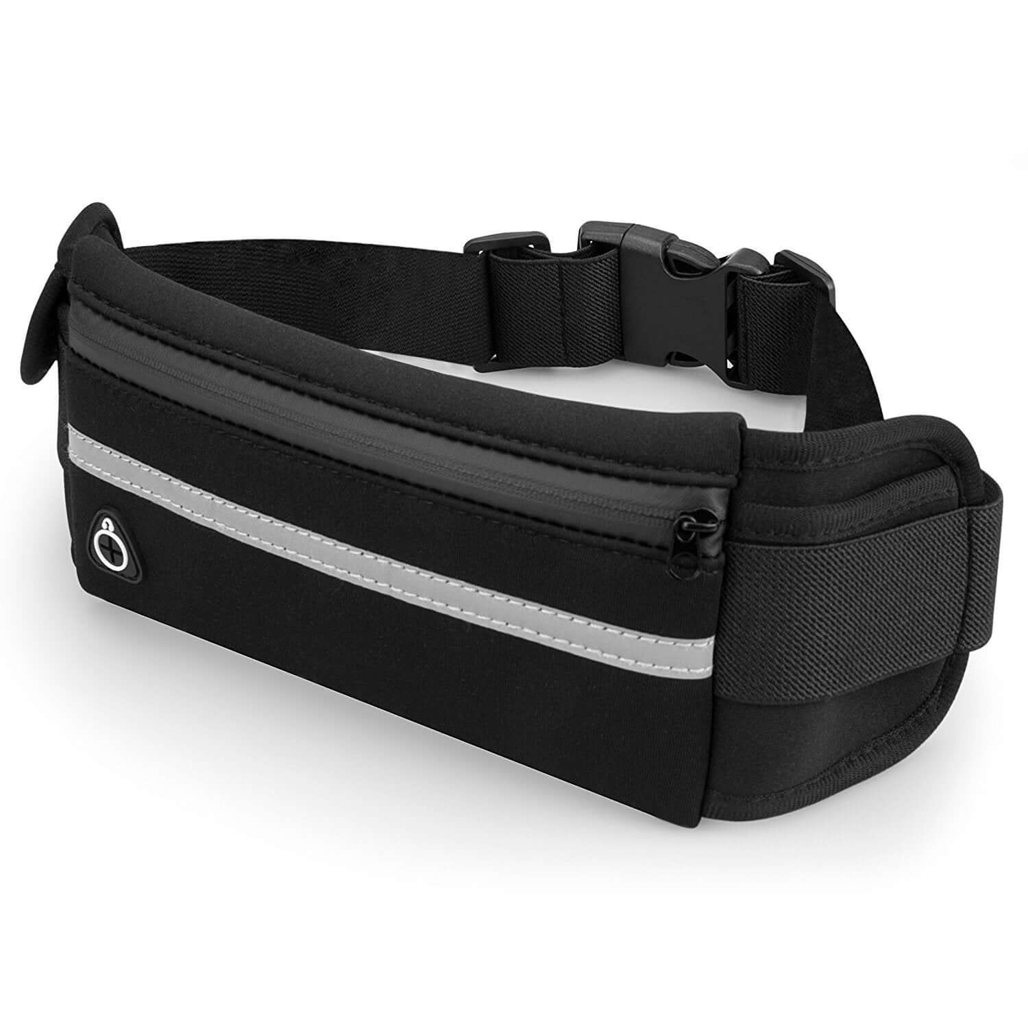 Velocity running fanny pack - interior storage compartment view