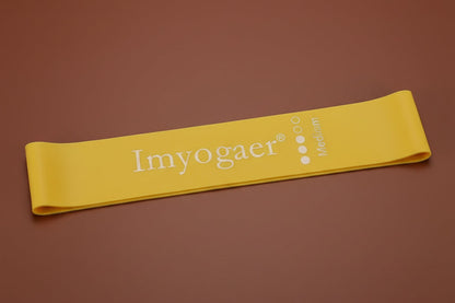 Yellow loop exercise band