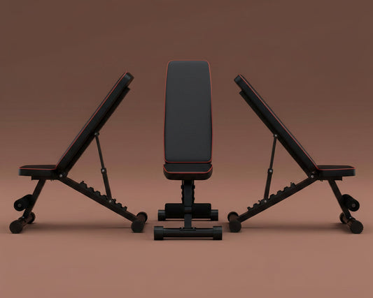Adjustable Weight Bench for Bench Press, Heavy Duty Stable Workout Bench Foldable Weight Benches for Home Gym, Incline/Decline 90 Degree Bench Exercise Bench