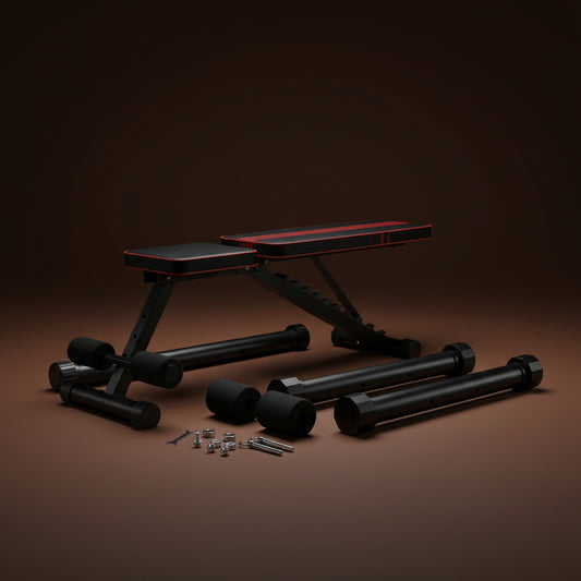Adjustable Weight Bench for Bench Press, Heavy Duty Stable Workout Bench Foldable Weight Benches for Home Gym, Incline/Decline 90 Degree Bench Exercise Bench