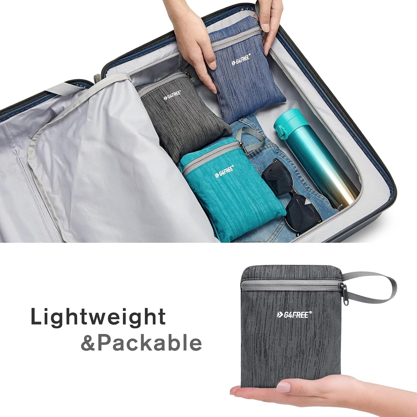 10L/15L/20L Hiking Backpack Lightweight Packable Hiking Daypack Small Travel Outdoor Foldable Shoulder Bag