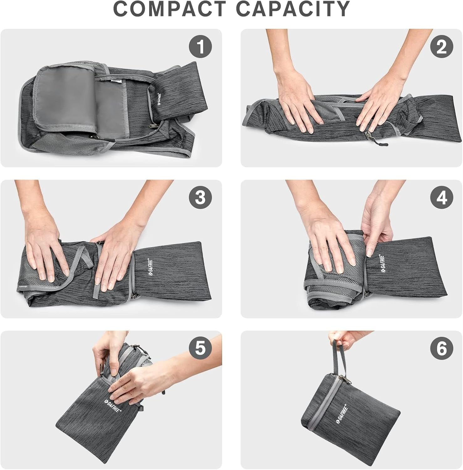 10L/15L/20L Hiking Backpack Lightweight Packable Hiking Daypack Small Travel Outdoor Foldable Shoulder Bag