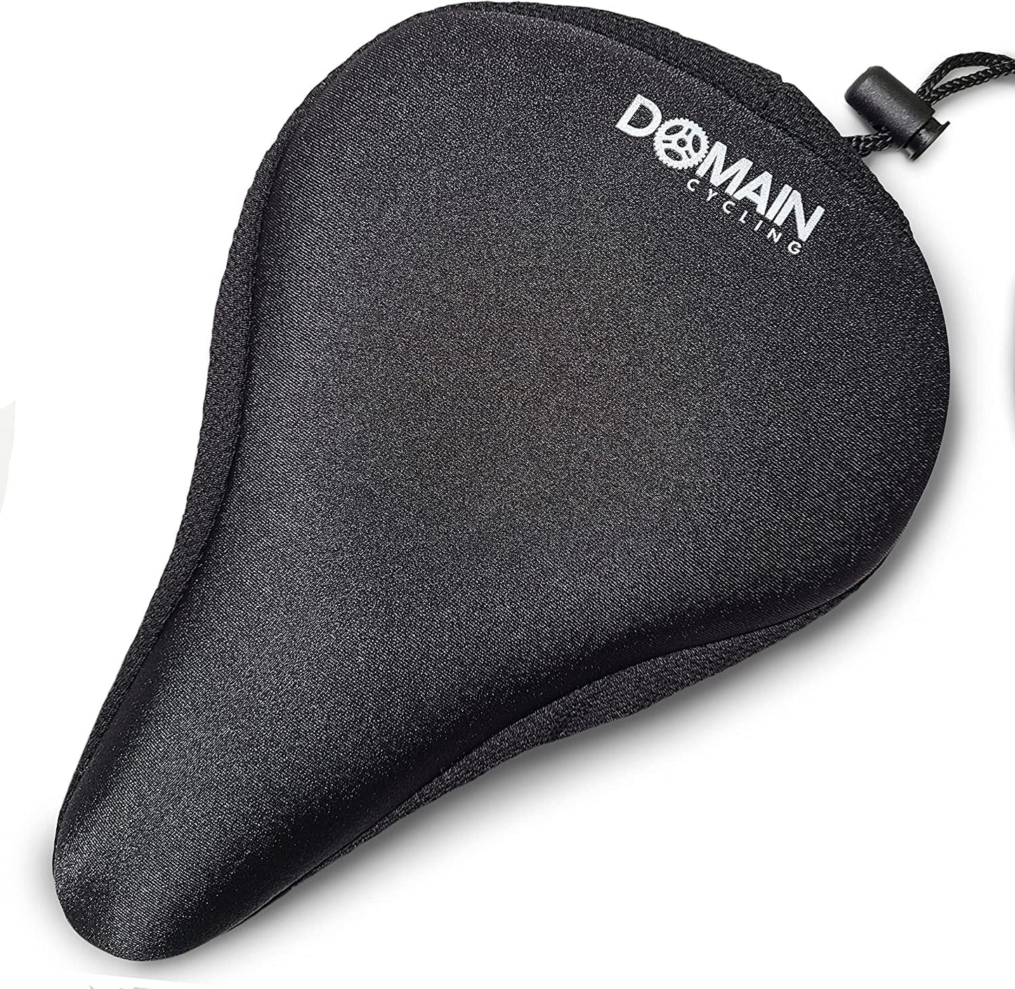 Gel Bike Seat Cushion Cover for Indoor & Outdoor Bikes, 10.5 X 7 In
