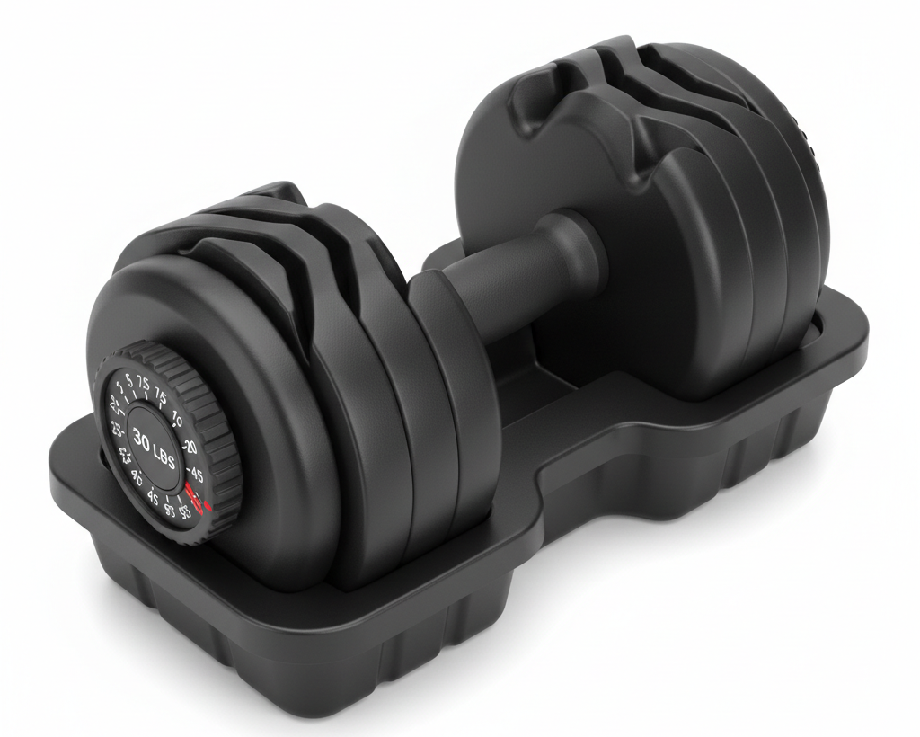 Dumbbell in Tray