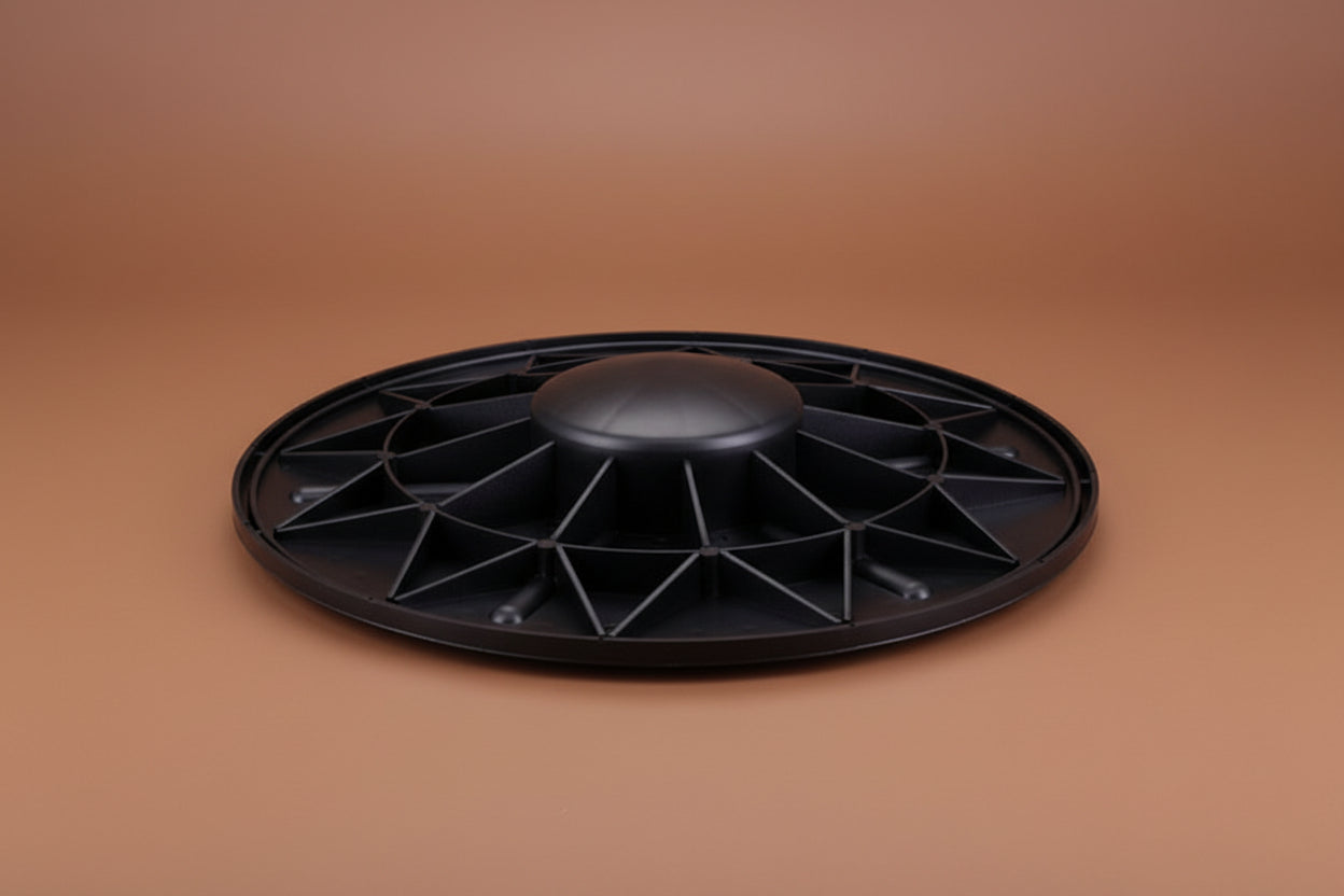 360 balance board side view showing rotation design
