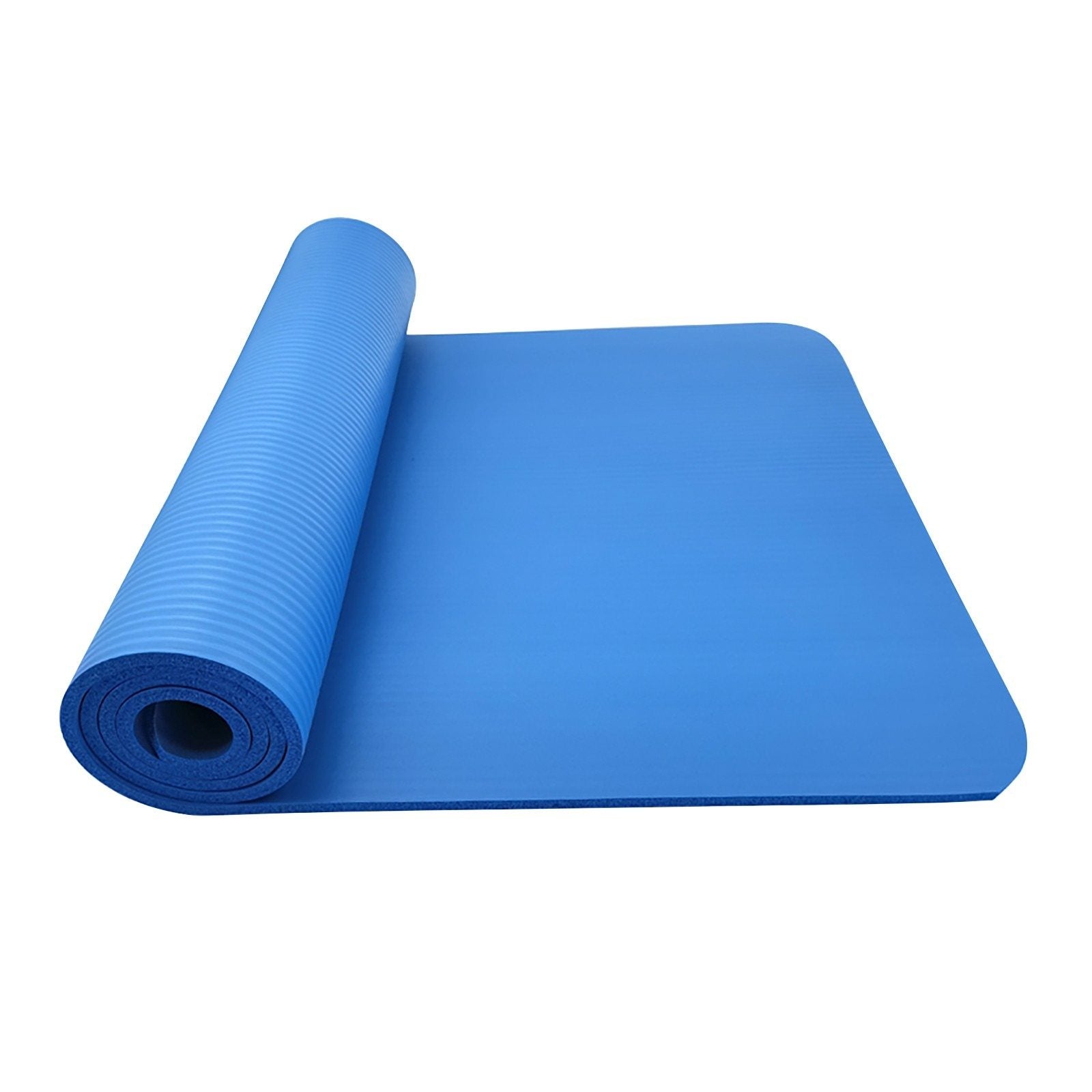 Non-slip yoga and fitness mat - texture and grip detail